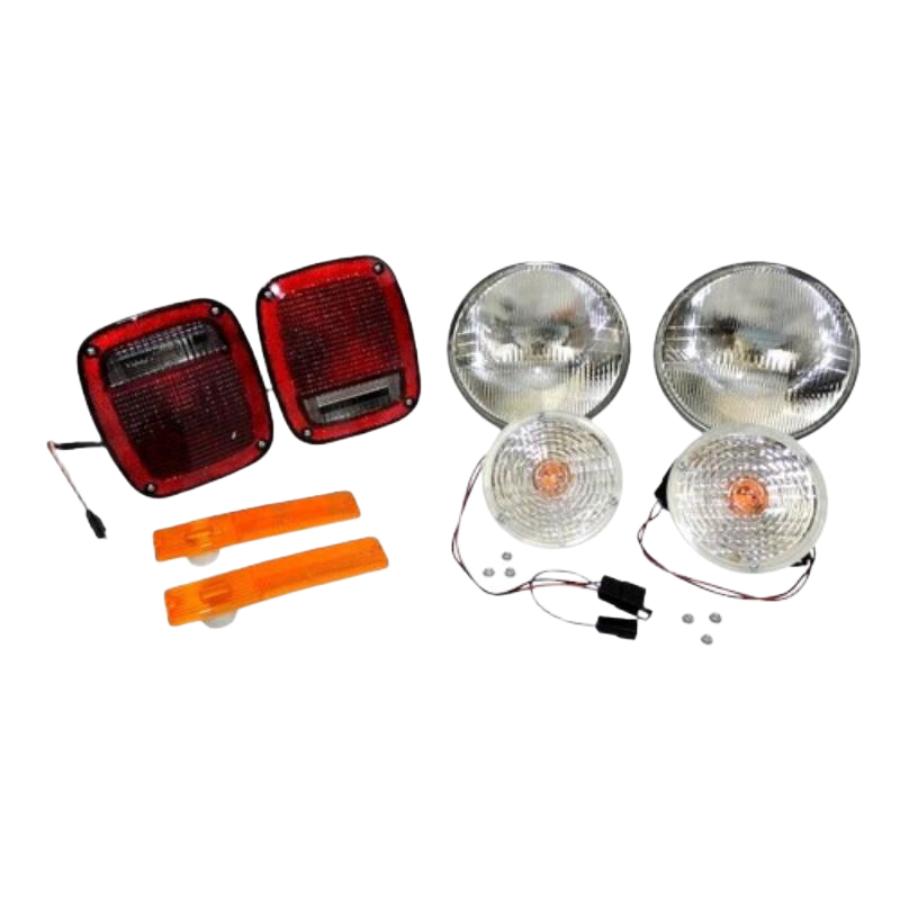 Crown Automotive LK1 Master Lamp Kit, fits 72-75 Jeep CJ5 and CJ6