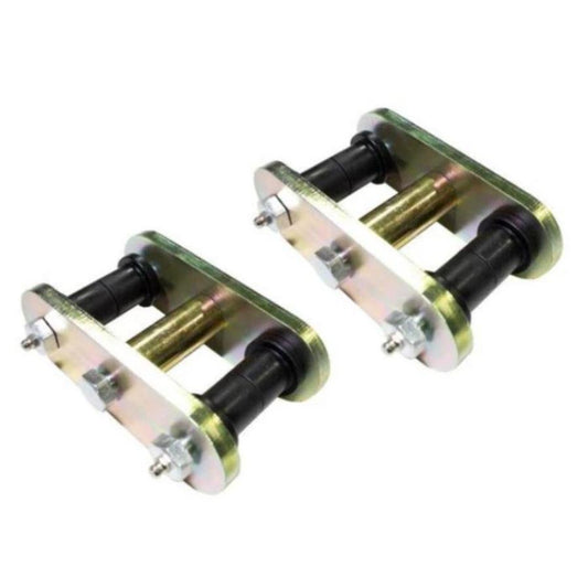 Rust Buster RB1014 Front Greasable Shackle Kits fits 76-86 Jeep CJ