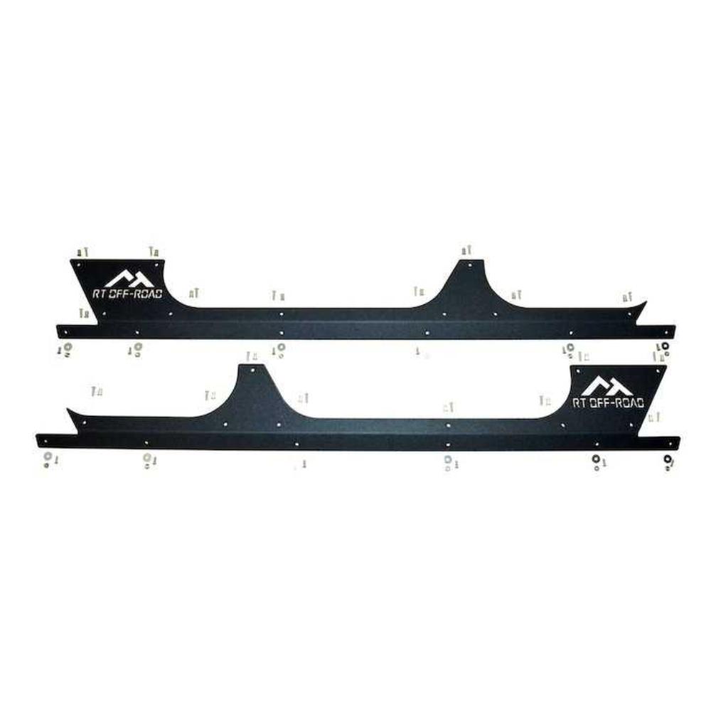 Crown Automotive RT20035 R/T Rocker Panel Guards, fits 2007-2018 Jeep Wrangler JK Unlimited