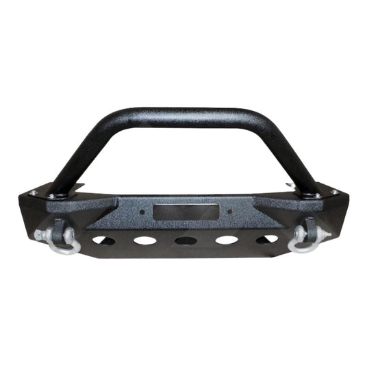 Crown Automotive RT20045 Heavy Duty Stubby Winch Bumper, fits 18-25 Jeep Wrangler JL, Gladiator JT