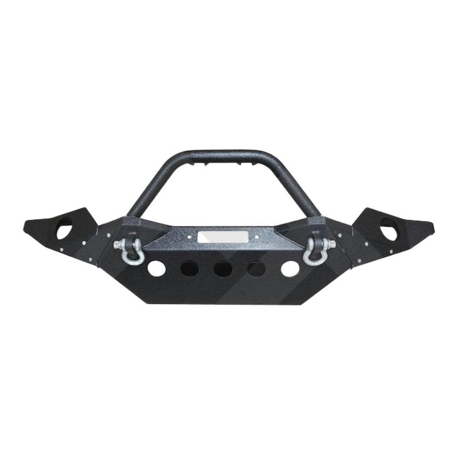 Crown Automotive RT20046 Heavy Duty Full Width Winch Bumper, fits 18-25 Jeep Wrangler JL, Gladiator JT