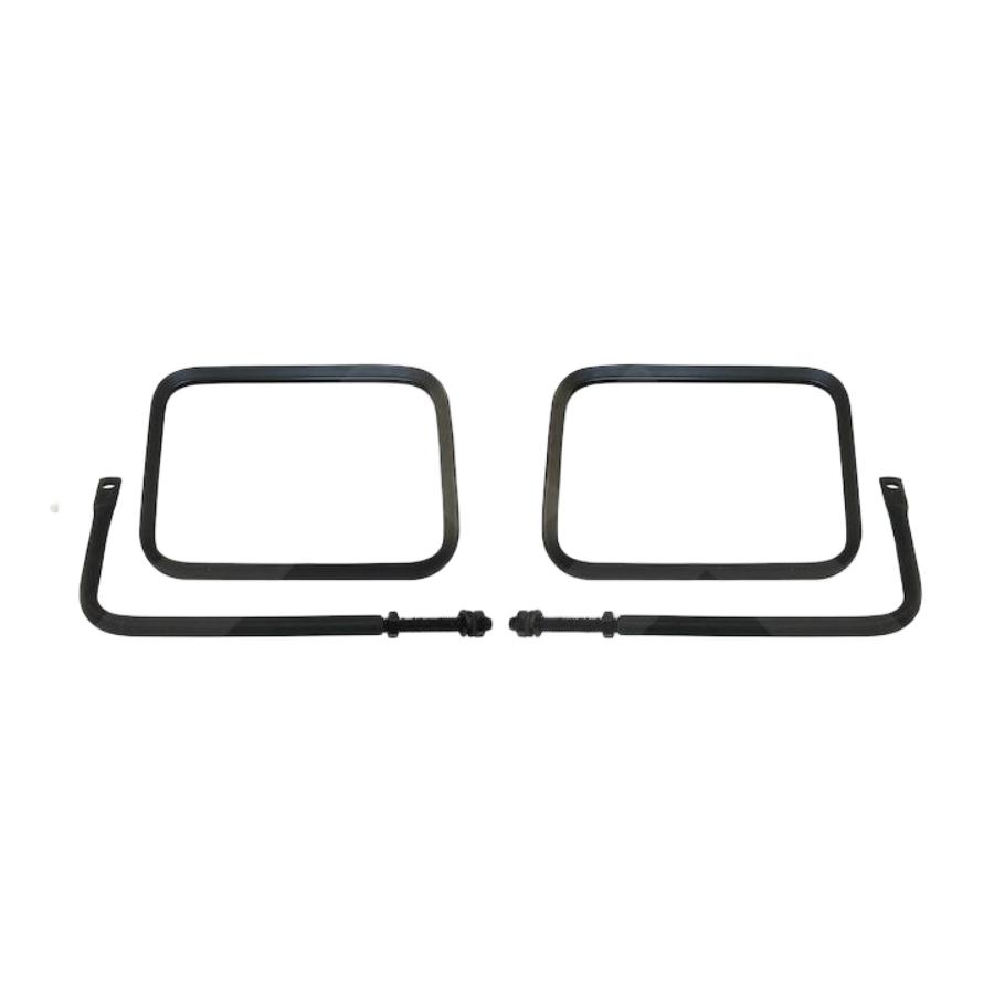 Crown Automotive RT30005 Black Trail Mirror Set, fits 76-25 Jeep CJ, Wrangler, Gladiator Models