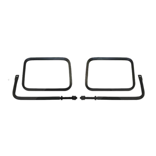 Crown Automotive RT30005 Black Trail Mirror Set, fits 76-25 Jeep CJ, Wrangler, Gladiator Models