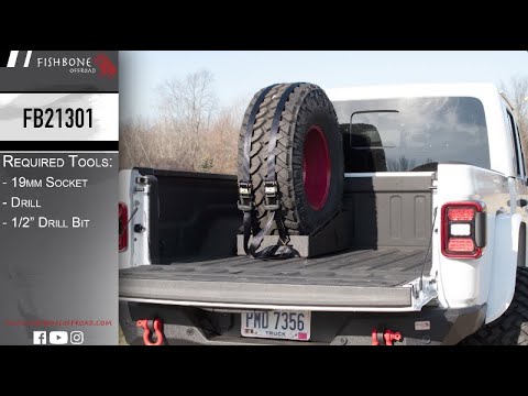 Fishbone Offroad FB21301 Universal In-Bed Tire Carrier
Success
