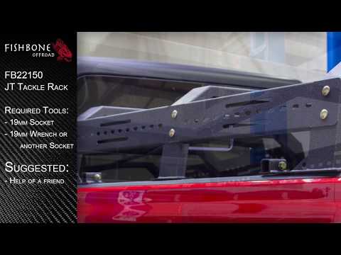 Fishbone Offroad FB22150 Half Height Truck Bed Rack